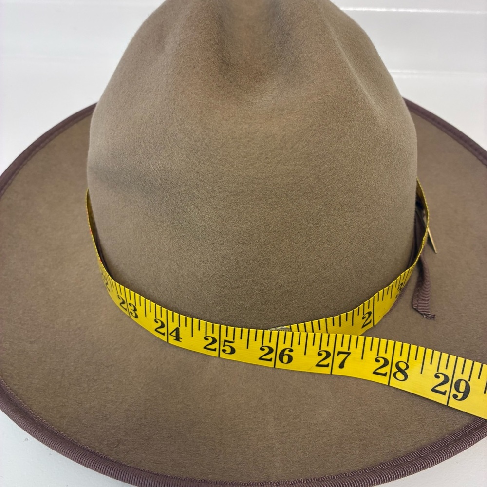 Open Road Felted Wool Brown Wide-Brim Hat NWT - Picture 6 of 7